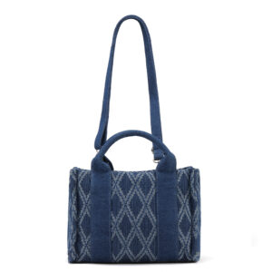 Korean Summer Style Canvas Denim Single Shoulder Messenger Bag for Women Casual Chic Japanese Trendy Medium Size Hand