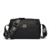 Crocodile pattern-black