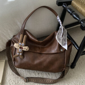 Korean-style Retro Lare-capacity Underarm For Women, 2026 New Autumn And Winter Commuter Shoulder Ba, Hih-end Tote