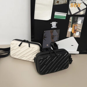 Men’s Trendy Small Crossbody Stylish Design Square Shoulder Bag Box Backpack For Casual Wear