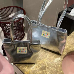 Korean Style High-End Silver For Women 2026 New Summer Fashion Exquisite Handbag Commuter Underarm Bag