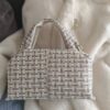 Chanel Style Khaki Small Size