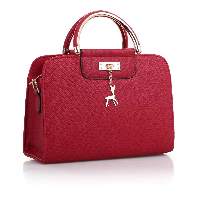 Small Square Pu Women's Solid Color Handbag Messenger Shoulder Bag Fashion - Image 5