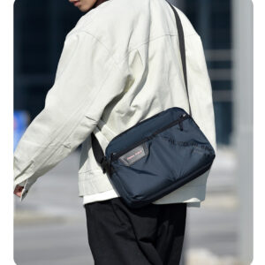 Multi Pocket Business Shoulder Wear-resistant Mobile Phone Crossbody Bag, Casual Trendy Men’s Bag