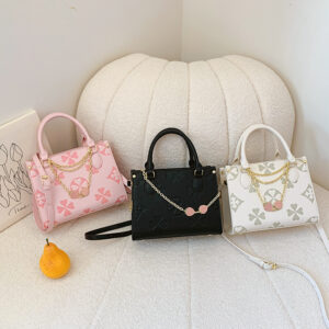 Luxury Women’s Tote With Letter Embossing Trendy Versatile Large Capacity Handbag Crossbody Bag