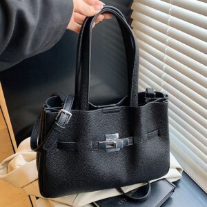 Elegant Mini Bucket Bag – Versatile Shoulder & Crossbody Purse For Women (Black/Elephant Grey/Coffee/White, Magnetic