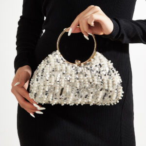 New European And American Retro Full Diamond Handba Celebrity Fashion Birthday Banquet One Shoulder Messener Dinner