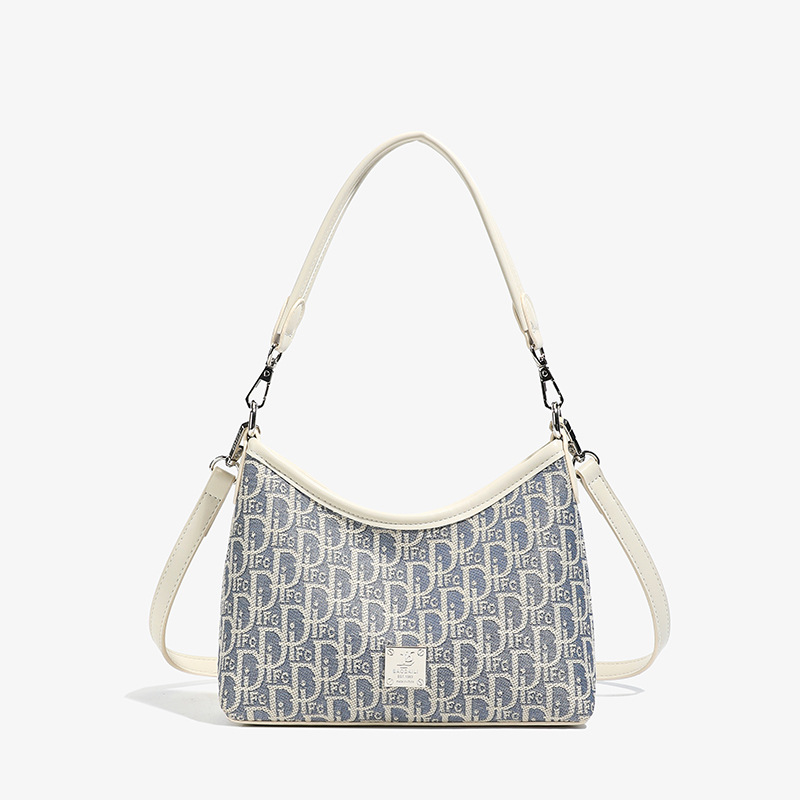 Women's Small Embroidered Shoulder/Crossbody Bag Retro Niche Design New Style Versatile Handbag - Image 7