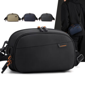 New Travel Digital Data Cable Storage Bag, Commuting Portable Single Shoulder Oblique Span Bag