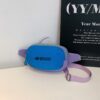 Purple with blue
