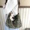 Black small floral without