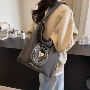 Canvas Large Capacity 2026 New Spring Summer Casual Versatile Crossbody Simple Commuter Shoulder Bag For Women