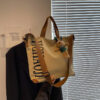 Canvas Bag in Khaki with
