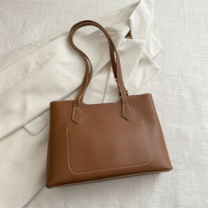 Korean-style Commuter Women 2026 New Model Simple Tote For Students Attending Classes Large-capacity Shoulder Shopping