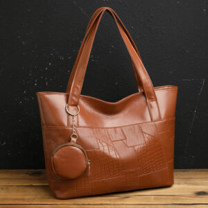 Stylish Large Tote Women – Fashionable Crossbody Shoulder Bag With Spacious Design, Perfect For Work & Casual Outings
