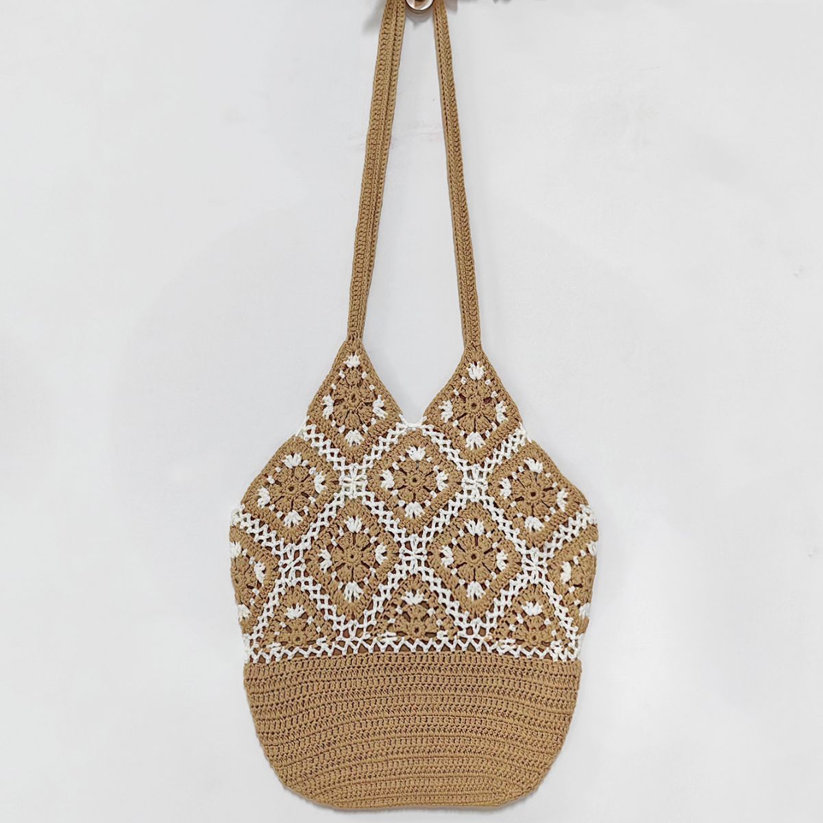 High Quality 2026 New Fashionable Women's Shoulder Bag, Pure Hand Hook Woven Handbag - Image 2