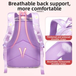 Korean Style Junior High Backpack For Girls Summer Ins Large Capacity Waterproof Casual Elementary School Student Bag