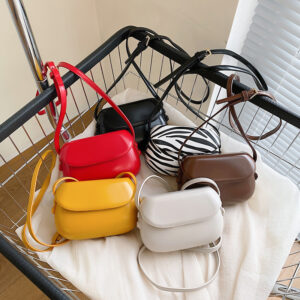 Saddle 2026 Summer New Model, Simple And Versatile Women’s Shoulder Bag, Small Round Crossbody Phone Bag