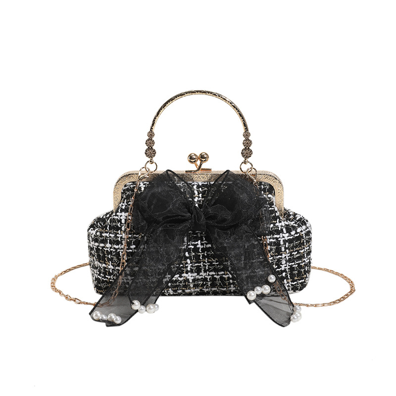 Women's New Fashionable Simple Beautiful Messenger Casual Trend Chain Shoulder Bag - Image 5