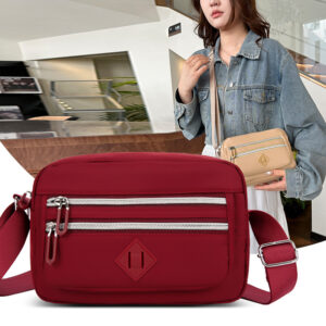 Women’s 2026 New Fashion Versatile Middle-aged Mom Large Capacity Shoulder Crossbody Bag Multi-pocket Small Handbag