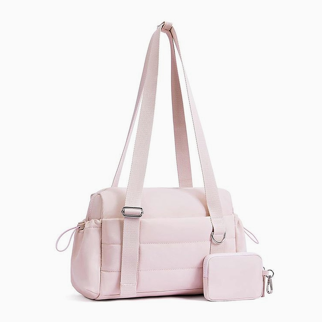 Women's Mini Duffel Shoulder Bag With Wet Compartment New Functional Bags Gym Tote