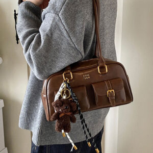 Fashion Casual Underarm For Women 2026 Autumn Winter New Trendy Versatile Multi-Pocket Shoulder Bag High-End Handbag