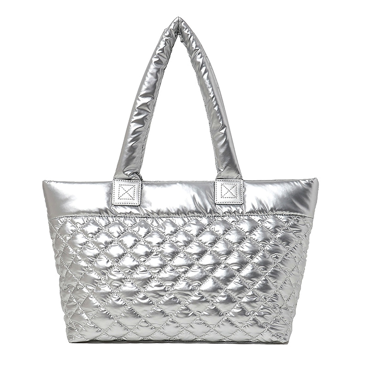 Bags Diamond Tote Women's Large Capacity Air Sense Down Commuter Shoulder Underarm Bag - Image 5