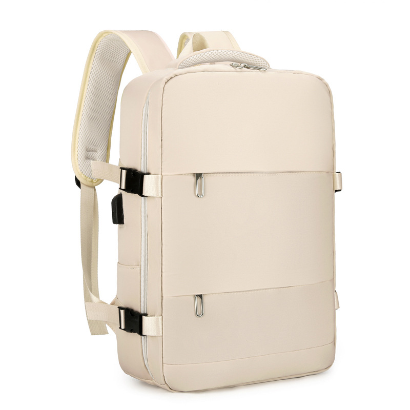 USB Charging Travel & Work, Expandable 36-55L Laptop Backpack With Multiple Pockets, Lightweight Unisex Daypack For - Image 3