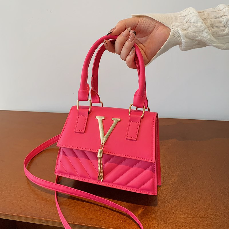 New Women's Casual PU Leather Square Handbag Stylish Simple Crossbody Bag For Ladies - Image 2
