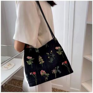 Large Capacity For Women Summer Versatile 2026 New Canvas Casual Shoulder High Sense Class Commuter Bucket Bag