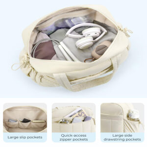 Handbag travel large capacity dry and wet separation waterproof sports fitness cotton down bag