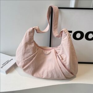 Large Capacity Lightweight Dumpling Bag For Women, New Style, Sports And Fitness Versatile Commuter Bag, Shoulder