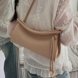 Unique Design Minimalist Underarm 2026 Spring-summer New Vintage Baguette Fashionable Versatile Shoulder Crossbody Bag
