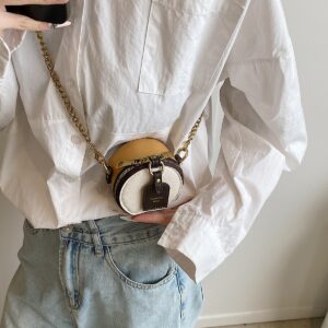 Ins2026 Xiaohongshu Niche Mini Children’s Pocket Round Cake Parent-child Style Crossbody Change Key Women’s Bag