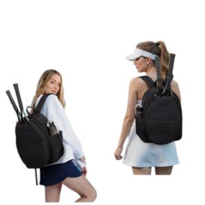 Sport Tennis Backpack With Large Capacity Breathable, Expandable Shoulder Support Men & Women – For Tennis, Badminton