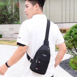 Men’s Breast New Cloth Backpack Multifunctional Sports And Leisure Shoulder Messenger Bag