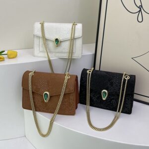 Fashionable Snake Head 2026 New Model Single Shoulder Chain Coin Purse Stylish High-end Crossbody Bag For Women