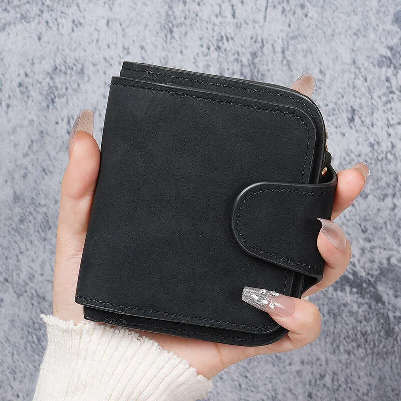 New Korean Style Fashion Wallet Short Multi-Card Slot Simple Coin Purse Women's Bag