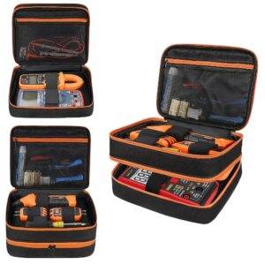 A Large-Capacity Tool Storage Bag, Portable Home Use, Suitable For Storing Electrician’S Tools