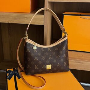 Vintage-Inspired PU Tote For Women – Crossbody Shoulder Bag With Zipper Closure, Spacious Interior Pockets, Elegant