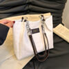 White with brown