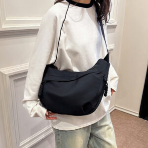 Dumpling Women 2026 New Simple High-end Casual Waist Large Capacity Versatile Shoulder Crossbody Bag For Class