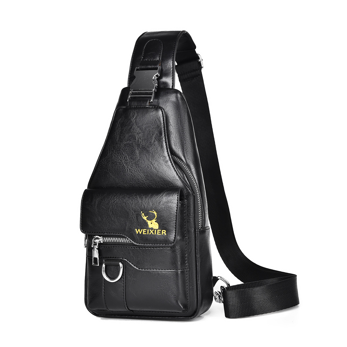 Shoulder Large Capacity Waterproof Men's Crossbody Bag - Image 2