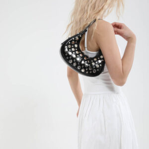 Rivet Underarm Spring And Summer Fashion Niche Shoulder Casual Ladies Versatile Dumpling Bag