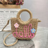 Brown color pink hello lining