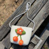 White Large Ball Orange Flower