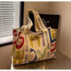 Colorful Alphabet Shoulder Bag
