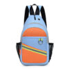 Blue and orange color matching