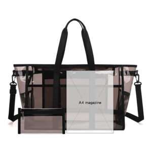 Transparent Seaside Vacation Beach Mother And Child Two-piece Set PVC Travel Bag