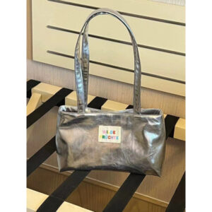 Korean Style High-End Silver For Women 2026 New Summer Fashion Exquisite Handbag Commuter Underarm Bag